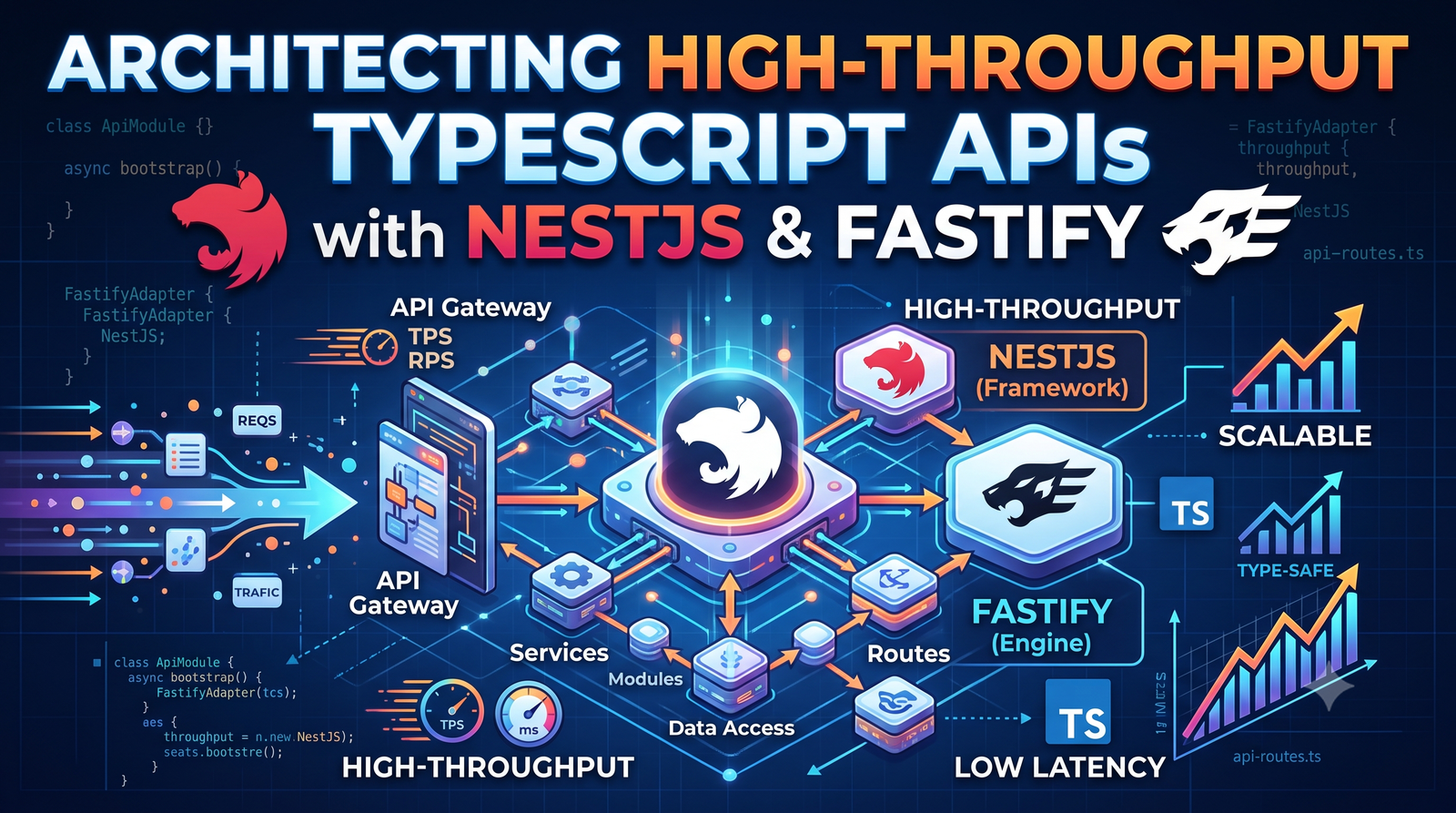 Architecting High-Throughput TypeScript APIs with NestJS and Fastify