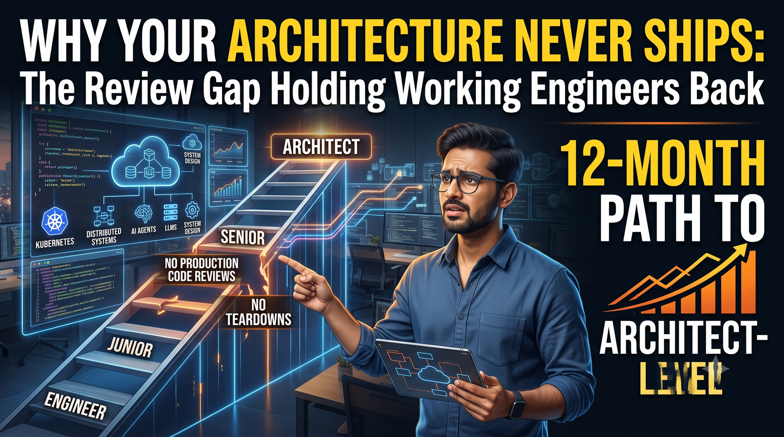 Why Your Architecture Never Ships: The Review Gap Holding Working Engineers Back