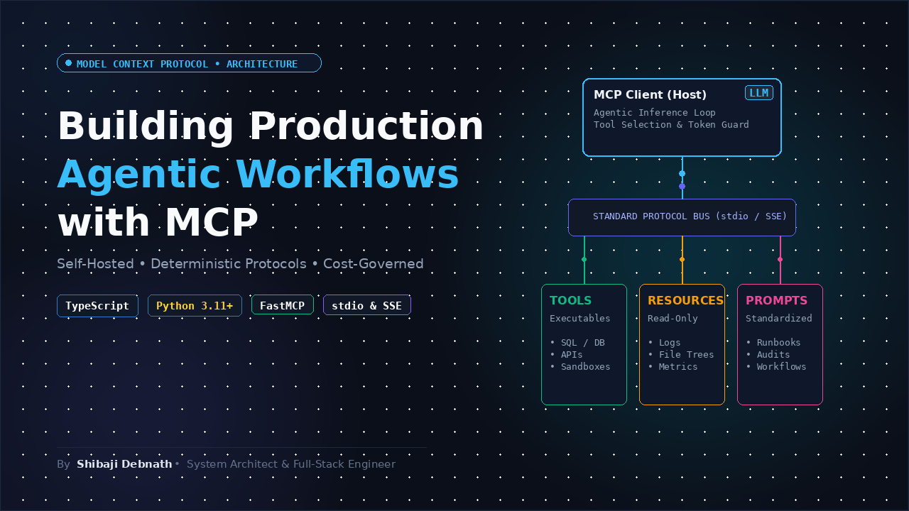 Building Production Agentic Workflows with Model Context Protocol (MCP)