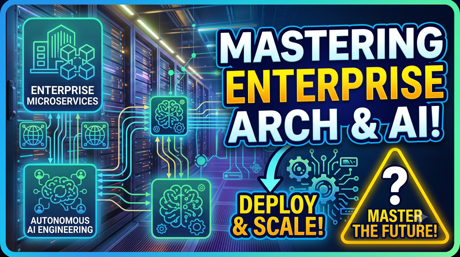 Enterprise System Architecture, Microservices & Autonomous AI Engineering