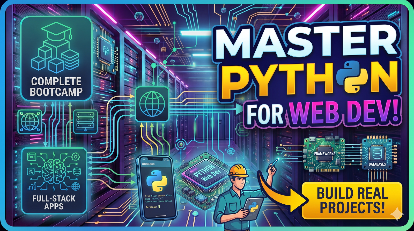 Python for Web Development — Complete Bootcamp